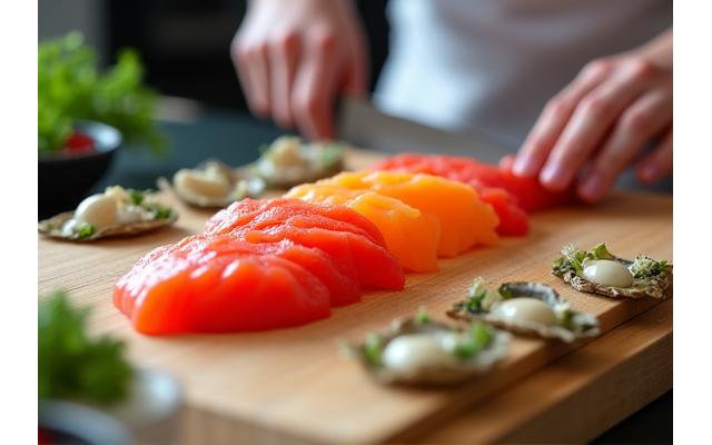 獲れたて海産物での料理体験クラス
